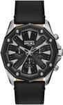 Diesel Stinger Herren 46MM Silberfarbene Edelstahl Uhr, DZ4710