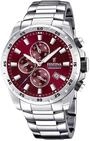 Festina Herrenuhr Chronograph aus Edelstahl 316L | Quarzuhr, Kalender,