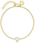 LIEBESKIND BERLIN Damen Armband aus Edelstahl mit kleinem Herzmotiv | Herz...