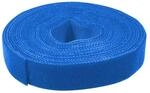 LogiLink KAB0053 Kabelbinder aus Klettband, 4 m, blau