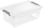 keeeper leonie Clipbox, 3,7 l, Modular stapelbare Aufbewahrungsbox, Clipdeckel zum