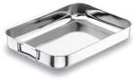 LACOR 61540 Bratpfanne 40 x 28 cm | Aus lebensmittelechtem Edelstahl gefertigt;...