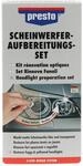 presto Scheinwerfer-Aufbereitungs-Set - Vergilbung entfernen | Komplett-Set zur