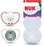 NUK Perfect Match Air Night Baby-Schnuller | 6-18 Monate | Leuchtende...