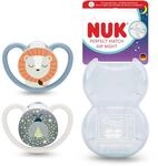 NUK Perfect Match Air Night Baby-Schnuller | 18-36 Monate | Leuchtende Schnuller, die