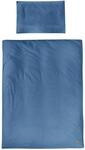 roba Kinderbettw&auml;sche Seashells Indigo 100 x 135 cm - Bettw&auml;sche Set 2-teilig...