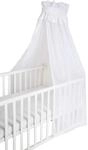 roba Babybett Himmel, wei&szlig;, aus 16% Baumwolle, 84% PES, (HxBxT) 160 x 250 x 0,5