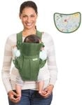 Infantino Swift Classic Babytrage, 2 Tragepositionen mit Wonder Cover L&auml;tzchen,