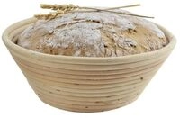 Masterproofing Runder Brotkorb zum Anzuchten, 20 cm - 20 cm Rattan, Brotkorb