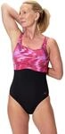 Speedo Damen Print Contour Eclipse One Piece Schwimmanzug