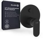 KLUDI-X1 Unterputz Duscharmatur mit Hei&szlig;wasserbegrenzung, Mischbatterie f&uuml;r 2