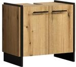 Waschbeckenunterschrank Safiya Evoke Eiche &middot; B 60 x H 56 cm | B 60 x H 56 x T...