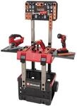Einhell E-Case Werkbank 110-tlg., inkl. Mini-Schrauber, Stichs&auml;ge, Akku-Lampe...
