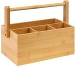 Westmark K&uuml;chen-Organizer/Tischbutler, 4 F&auml;cher, mit Tragegriff, Ma&szlig;e: 28 x...