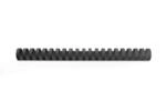 GBC Kunststoff-Binder&uuml;cken 21 Ringe 240 Blatt A4 28 mm 50 St&uuml;ck schwarz