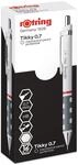 rOtring Tikky-Druckbleistift | HB 0,7 mm | blauer Schaft | 12er-Box