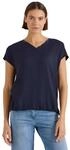 Cecil Damen Kurzarm Blusenshirt mit Strukturmix