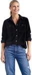 Street One Damen Cord-Hemdbluse mit Brusttaschen