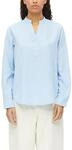 s.Oliver Damen Bluse &ndash; Cord, Regular Fit, Langarm, V-Ausschnitt