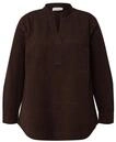 s.Oliver Damen Bluse &ndash; Stehkragen, Langarm, Regular Fit