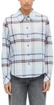 s.Oliver Damen Bluse &ndash; Relaxed Fit, Hemdkragen, Karomuster