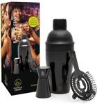 Leopold Vienna - Acolon 3-teiliges schwarzes Geschenkset (Shaker, Sieb,...