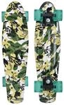 Schildkr&ouml;t&reg; Retro Skateboard Free Spirit, Premium Beach Board mit...