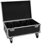 Roadinger Flightcase 4 x LED PMB-4 COB QCL mit R&auml;dern