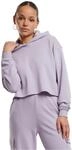 Urban Classics Damen Ladies Oversized Cropped Light Terry Hoodie