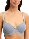 CALIDA Sensual Secrets Spacer-BH Damen Passat Grey 80B | samtweiche Schale, geformte