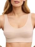 CALIDA Elastic Bustier Damen | weicher Softbund, breite Tr&auml;ger und nat&uuml;rliche
