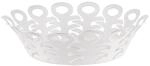 Alessi Vimini BM21/21 W &ndash; Korb mit Perforiertem Design, aus Farbigem Stahl mit