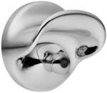 Kartell Gancio Kleiderhaken, Plastik, Chromed, 10.5 x 5 x 10.5 cm