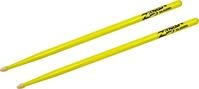 Zildjian 5 A Drumsticks, Ahorn, Neon-Gelb