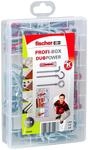 fischer Profi-Box DuoPower mit Haken, D&uuml;belbox mit 70 Teilen (20 Stk. 6 x 30,...