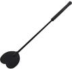 Hidden Desire Crop Whip Heart Peitsche - PU-Leder, 45 cm, Schwarz