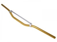 Motocross Handlebar Aluminium with Brace Gold 22 mm 810 mm