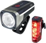 SIGMA Aura 120 + Hiro 50 Link | StVZO konforme Fahrradbeleuchtungsset | mit