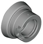 Shimano FH-U6060 Staubkappe Rechts, Black, One Size