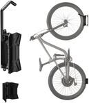 Maclean Fahrrad-Wandhalterung | Tragkraft: 35 kg | Drehbarer, Verstellbarer Halter 
