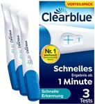 Clearblue Schwangerschaftstest, Schnelle Erkennung Vorteilspack, Ergebnis...