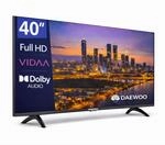 Daewoo 40VB56FV Smart TV 40 Zoll Full HD, HDR10, Dolby Audio, Bluetooth, WiFi, HDMI,