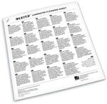 Leitz Premium A3/A4-Reinigungsbl&auml;tter f&uuml;r Laminierger&auml;te - 5er-Pack,...