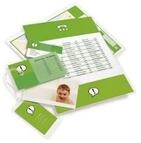 GBC Laminierfolien-Set verschiedene Gr&ouml;&szlig;en (A4, 12,7x17,8 cm, 10,2x15,2 cm)...