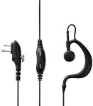Midland MA-27M Headset, Ohrb&uuml;gel, Monaural, mit Kabel, schwarz, Kopfh&ouml;rer und