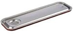APS 80028 GN 2/4 Transport-Steck-Deckel, Silikondichtung | Griffmulde und Loch...