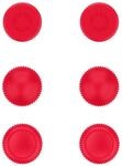 Lenovo Legion Go Joystick-Kappen, 3 Paar (6 St&uuml;ck), 3 Stile (konkav, kugelf&ouml;rmig,
