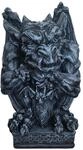 Relaxdays Gargoyle Figur, Gothic Deko, H x B x T: 42 x 28 x 28 cm, grau |...