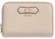 Guess Damen Zip-Around Geldb&ouml;rse Suzy SLG Medium Zip Around Bone