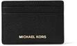 Michael Kors Money Pieces, Damen Kreditkartenh&uuml;lle, Marr&oacute;n (Luggage), 2.5x9.5x11.4